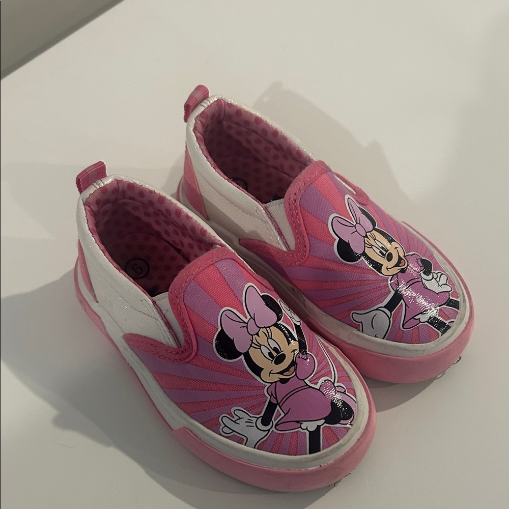 Disney Minnie Mouse Pink Kids Sneakers